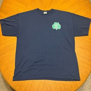 Boston Police Emerald Society T-Shirt Shamrock Irish Police Graphic Tee